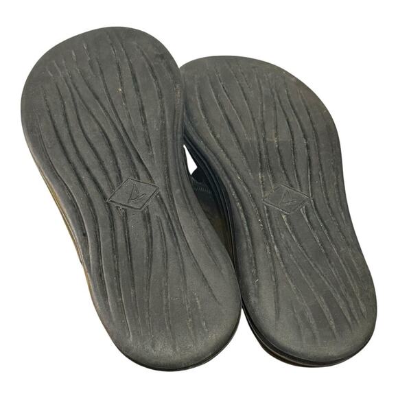 Sperry Black EVA Flip Flop Women's Size 8 Water Friendly Casual Comfort Sandals - Picture 8 of 8